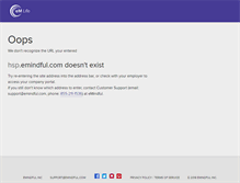 Tablet Screenshot of hsp.emindful.com